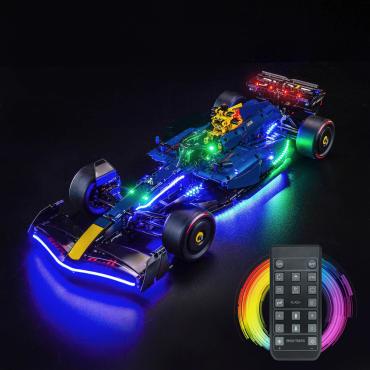 BrickBling lyssæt til: Technic 42206 Oracle Red Bull Racing RB20 F1-bil (Remote Control) (GC985) 