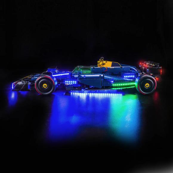 BrickBling lyssæt til: Technic 42206 Oracle Red Bull Racing RB20 F1-bil (Remote Control) (GC985) 