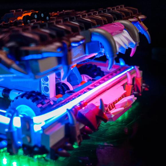 BrickBling lyssæt til: Harry Potter™ 76449 Bidende Store Monsterbog