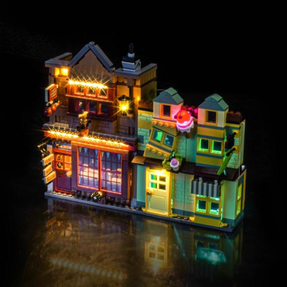 BrickBling lyssæt til: Harry Potter™ 76452 Kvalitetsudstyr til Quidditch™ og Iscafé