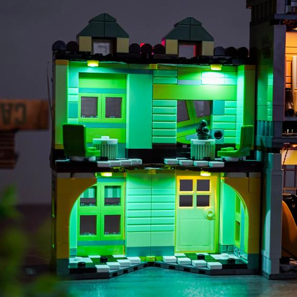 BrickBling lyssæt til: Harry Potter™ 76452 Kvalitetsudstyr til Quidditch™ og Iscafé