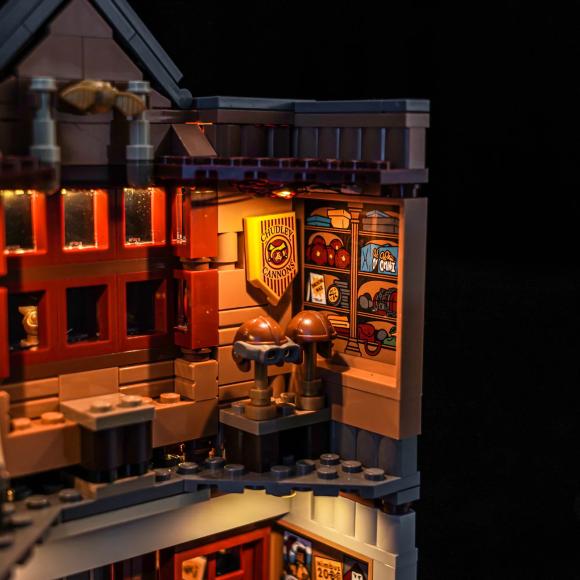 BrickBling lyssæt til: Harry Potter™ 76452 Kvalitetsudstyr til Quidditch™ og Iscafé