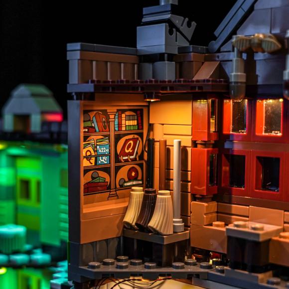 BrickBling lyssæt til: Harry Potter™ 76452 Kvalitetsudstyr til Quidditch™ og Iscafé