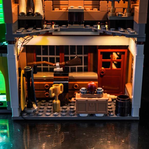 BrickBling lyssæt til: Harry Potter™ 76452 Kvalitetsudstyr til Quidditch™ og Iscafé