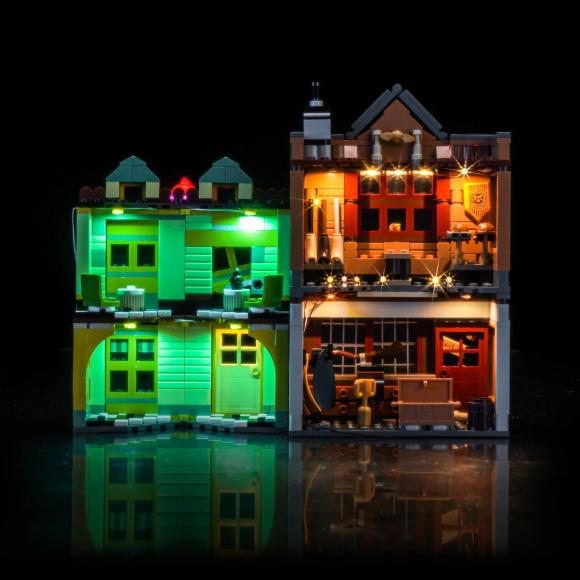 BrickBling lyssæt til: Harry Potter™ 76452 Kvalitetsudstyr til Quidditch™ og Iscafé