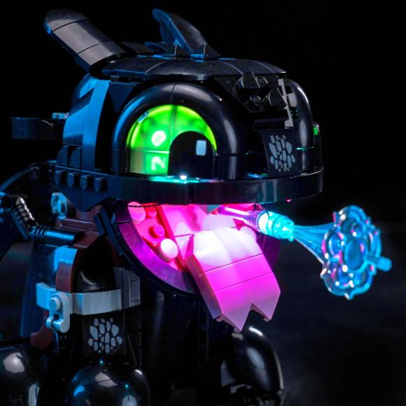 BrickBling lyssæt til: Icons 10375 Sådan træner du din drage: Tandløs