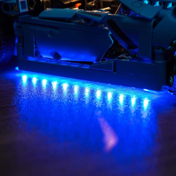 BrickBling lyssæt til: Technic 42217 Blå Chevrolet Corvette Stingray