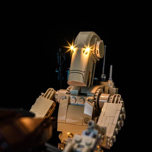 BrickBling lyssæt til: Star Wars 75428 Kampdroide med STAP
