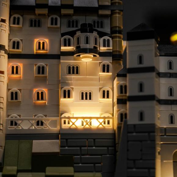 BrickBling lyssæt til: Architecture 21063 Neuschwanstein Slot