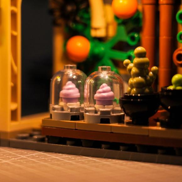 BrickBling lyssæt til: Harry Potter™ 76445 Hogwarts™-slottet: Botaniklektion
