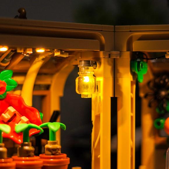 BrickBling lyssæt til: Harry Potter™ 76445 Hogwarts™-slottet: Botaniklektion