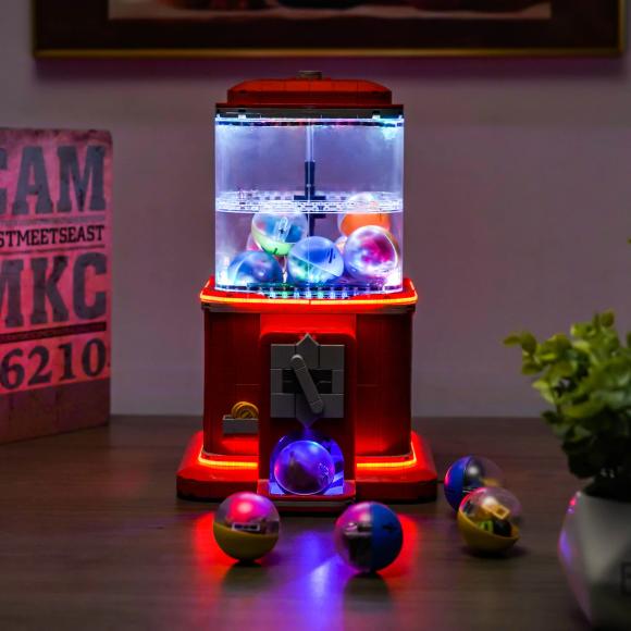 BrickBling lyssæt til: Ideas 21358 Minifigur-automat