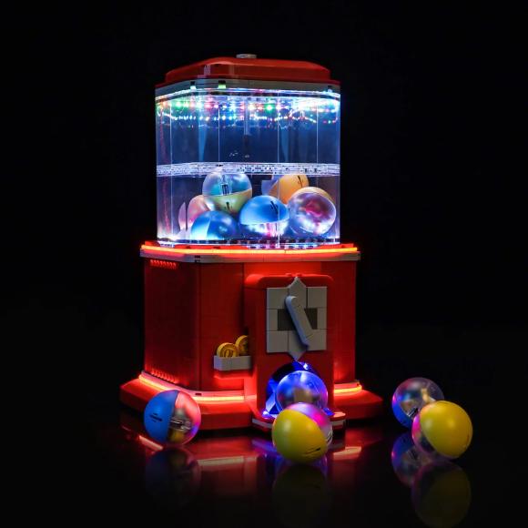 BrickBling lyssæt til: Ideas 21358 Minifigur-automat