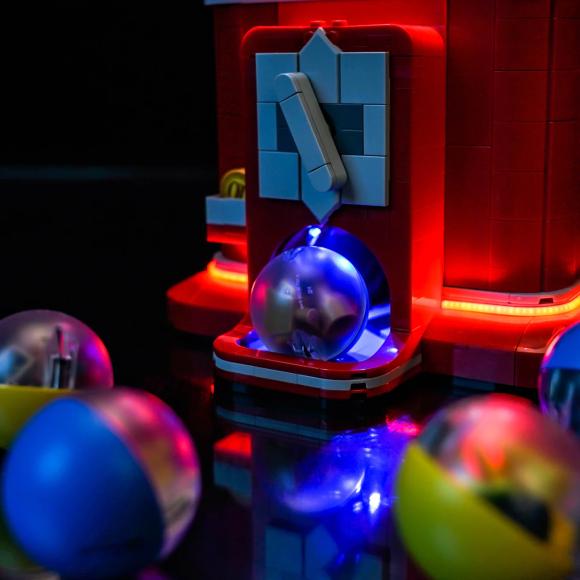 BrickBling lyssæt til: Ideas 21358 Minifigur-automat