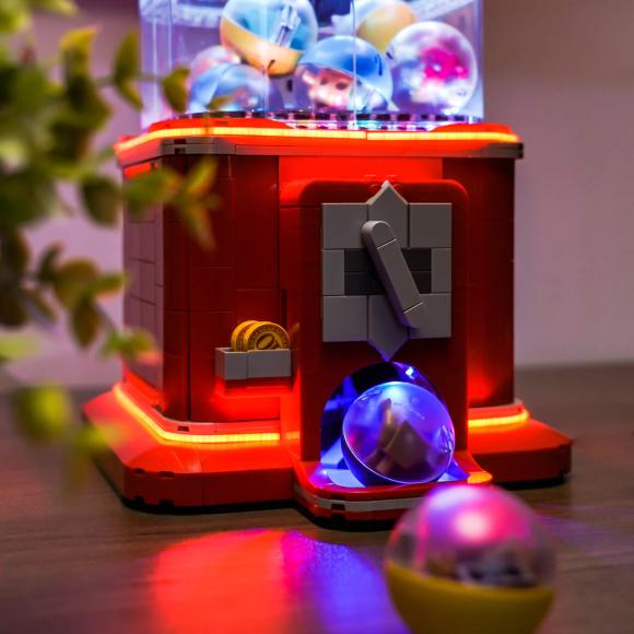 BrickBling lyssæt til: Ideas 21358 Minifigur-automat