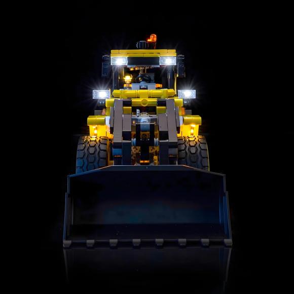 BrickBling lyssæt til: Technic 42209 Volvo L120 Elektrisk gummiged