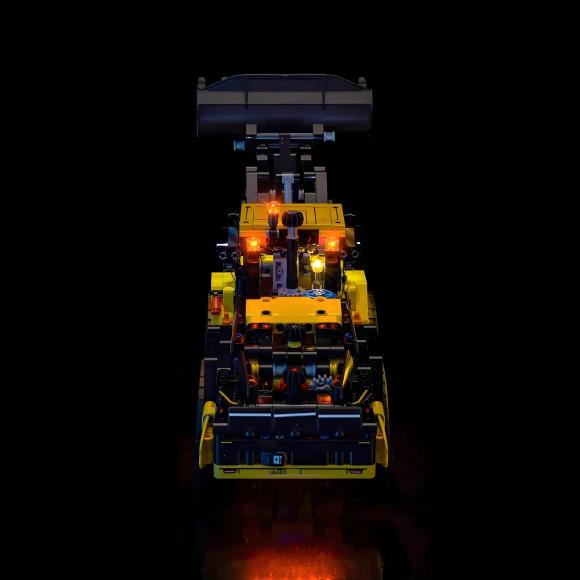 BrickBling lyssæt til: Technic 42209 Volvo L120 Elektrisk gummiged