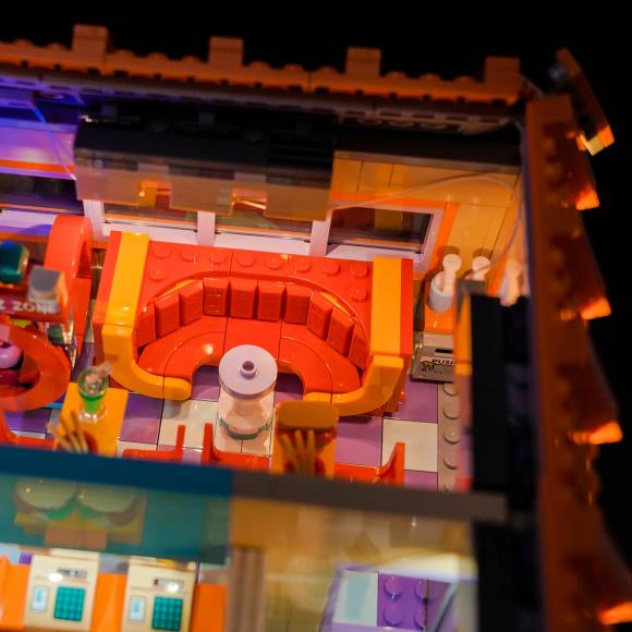 BrickBling lyssæt til: Icons 10352 The Simpsons™: Krusty Burger (Remote control) (GC1091)