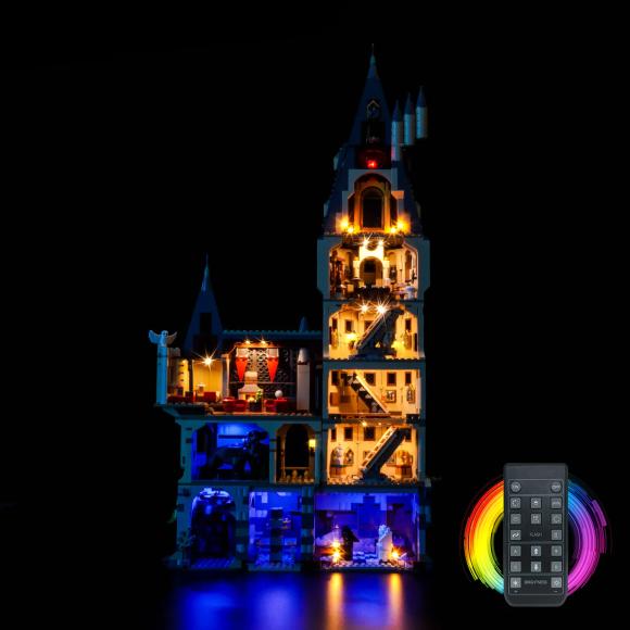 BrickBling lyssæt til: Harry Potter 76454 Hogwarts™-slottet: Hovedtårnet (Remote Control) (GC1068)