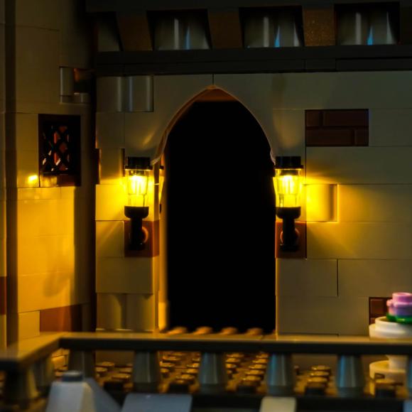 BrickBling lyssæt til: Harry Potter 76454 Hogwarts™-slottet: Hovedtårnet (Remote Control) (GC1068)