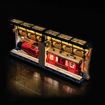 BrickBling lyssæt til: Harry Potter™ 76450 Bogniche: Hogwarts™-ekspressen