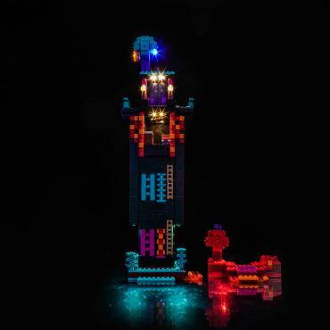 BrickBling lyssæt til: Minecraft 21279 Enderman-tårnet