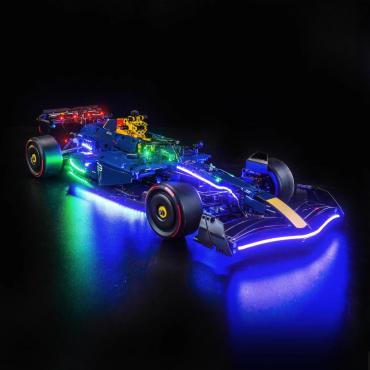 BrickBling lyssæt til: Technic 42206 Oracle Red Bull Racing RB20 F1-bil (Remote Control) (GC985) 