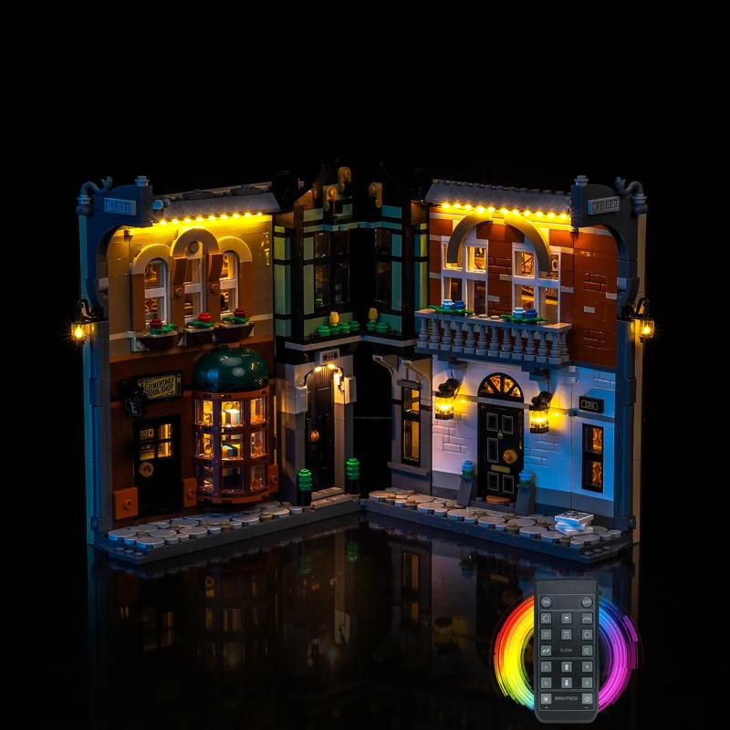 BrickBling lyssæt til: Icons 10351 Sherlock Holmes: Bogniche (Remote control) (GC1076)