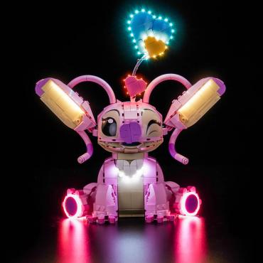 BrickBling lyssæt til: Disney 43257 Angel