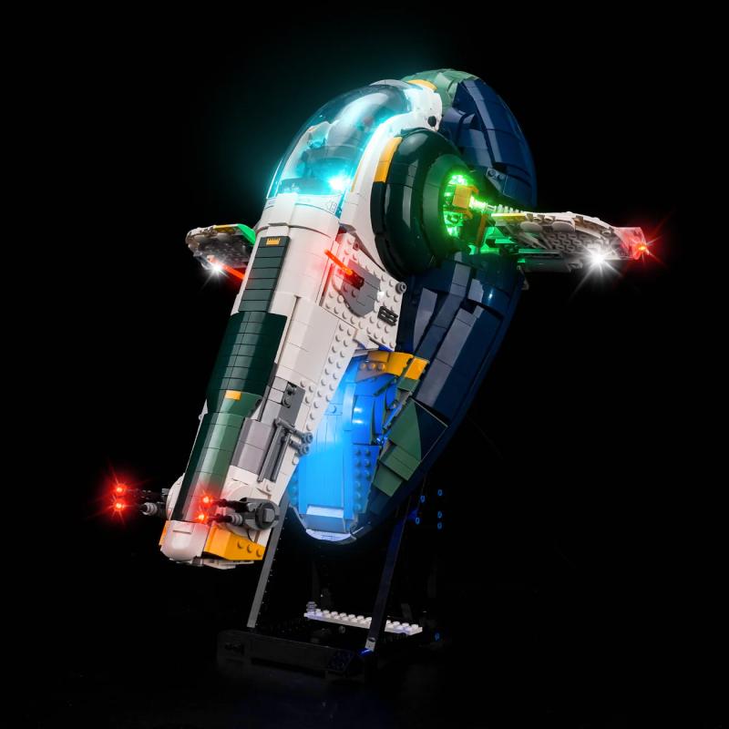 BrickBling lyssæt til: Star Wars™ 75409 Jango Fetts Firespray-klassen
