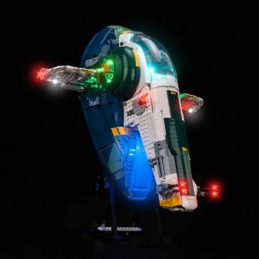 BrickBling lyssæt til: Star Wars™ 75409 Jango Fetts Firespray-klassen
