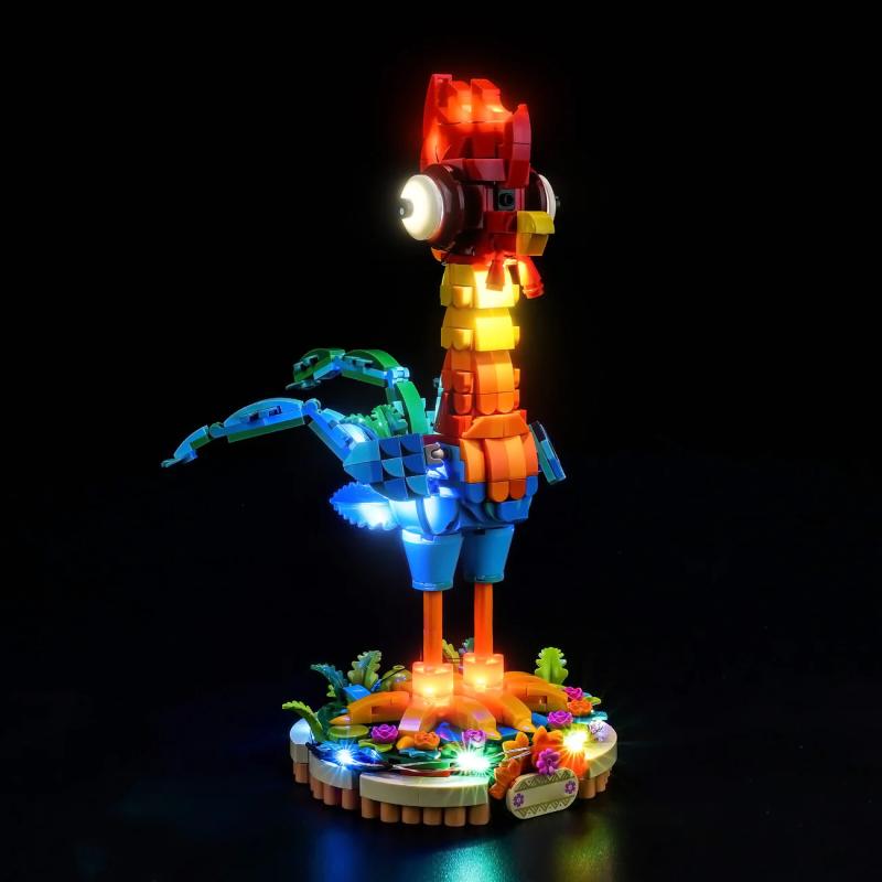 BrickBling lyssæt til: Disney 43272 Heihei