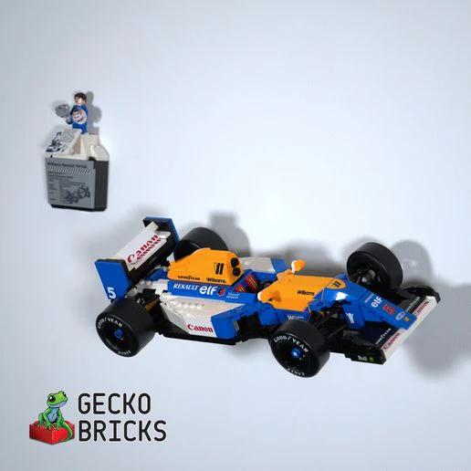 Vægophæng Icons 10353 Williams Racing FW14B vandret (sort)