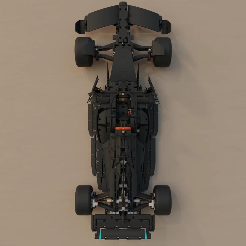 Vægophæng Technic 42171 Mercedes-AMG F1 W14 E Performance lodret (sort)