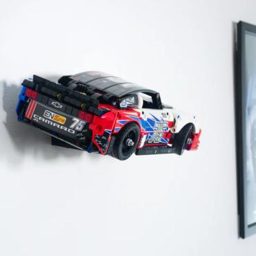 Ophængt lego technic 42153 nascar chevrolet camaro set bagfra