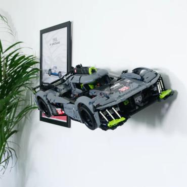 Vægophæng Technic 42156 Peugeot 9x8 Hypercar vandret (sort)