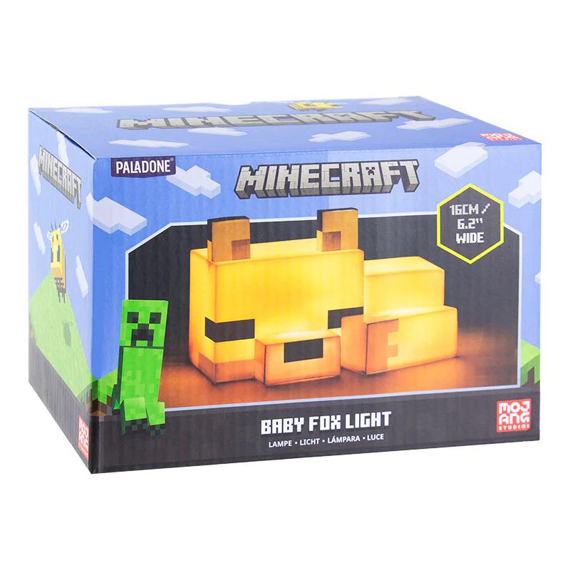 Paldone Minecraft Fox Natlampe