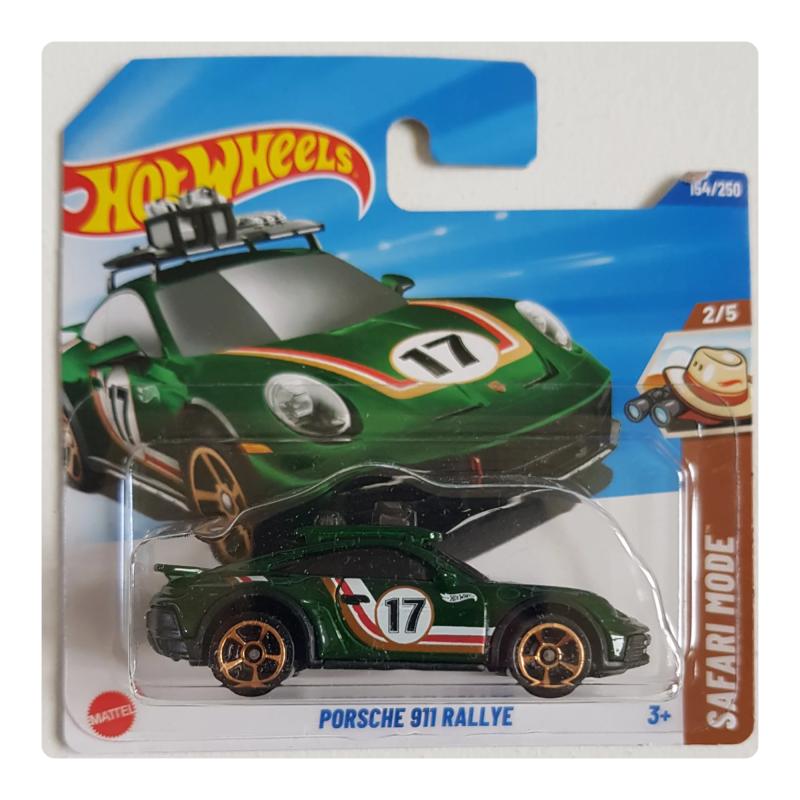 Hot Wheels Porsche 911 Rallye (Grøn)