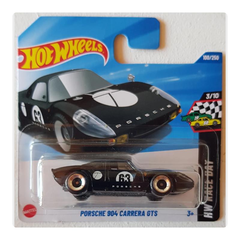 Hot Wheels Porsche 904 Carrera GTS (Sort)