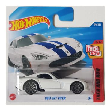 2013 Dodge Viper SRT Hvid i Hot Wheels pakke set forfra