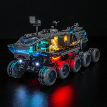 Oplyst LEGO Star Wars 75413 Republik-Juggernaut med dør åben