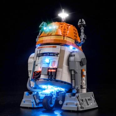 BrickBling lyssæt til: Star Wars™ 75416 Chopper (C1-10P)™ astromekdroide