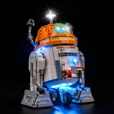 BrickBling lyssæt til: Star Wars™ 75416 Chopper (C1-10P)™ astromekdroide