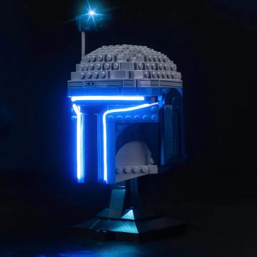 BrickBling lyssæt til: Star Wars™ 75408 Jango Fetts™ hjelm