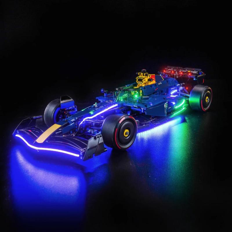 BrickBling lyssæt til: Technic 42206 Oracle Red Bull Racing RB20 F1-bil