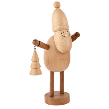 Julemand træfigur