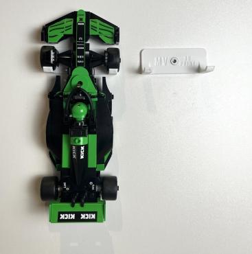 Ophæng til LEGO Speed Champions biler (hvid)
