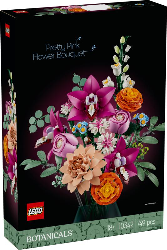 LEGO Botanicals 10342 Smuk pink blomsterbuket