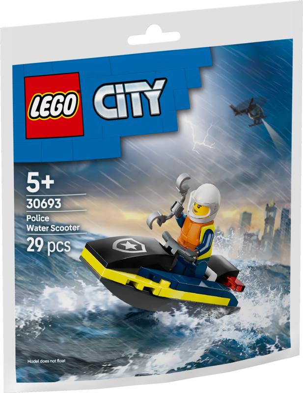 LEGO City 30693 Politivandscooter paperbag