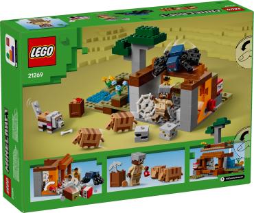 LEGO Minecraft 21269 Bæltedyrs-mineekspeditionen